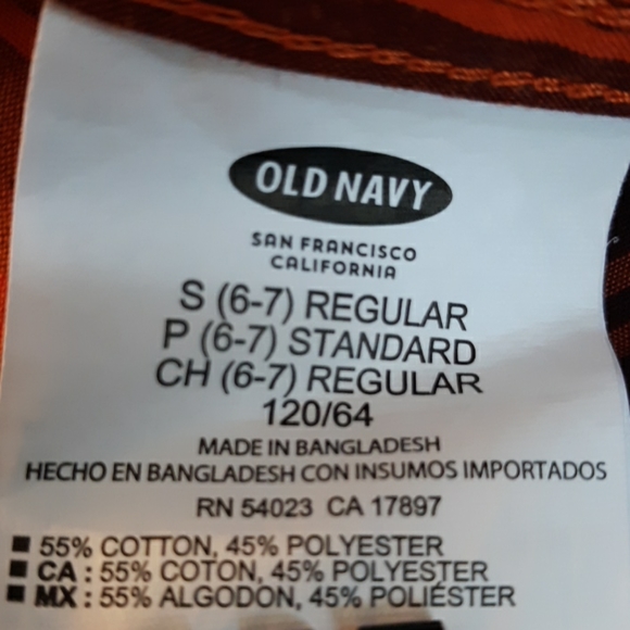 Old Navy Kids Shirt Like New sz. Sm (6/7) - Picture 5 of 5